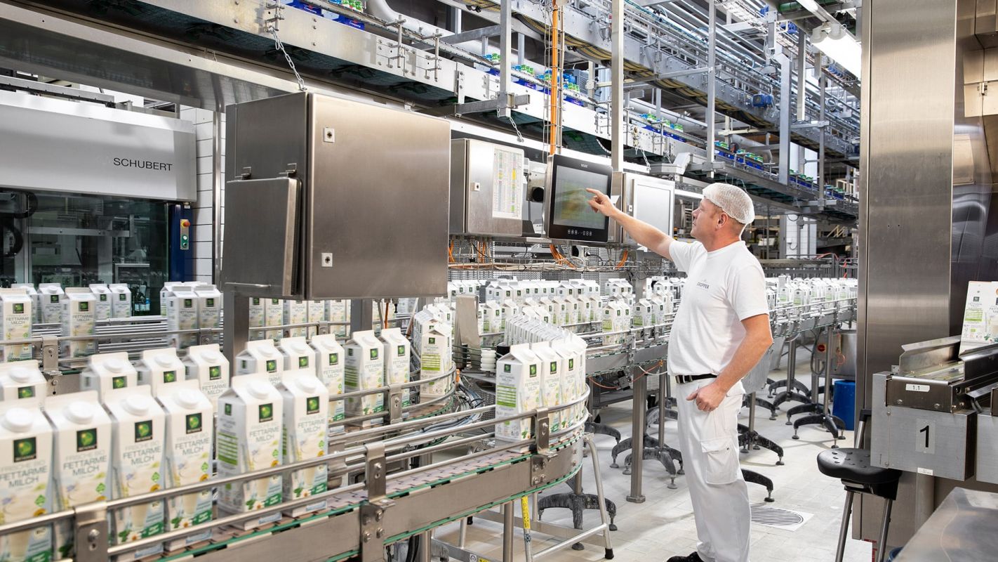 noax panel pc in the food industry